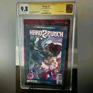 BATMAN #117- ROSE BESCH RETRO GAMER CGC Signed Comic in Hard Case